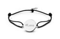 Key Moments 8KM-BE0002 Bracelet with Love charm and key, one-size silver