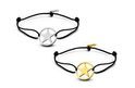 Key Moments 8KM-C00003 Duo bracelet with star and key one-size silver / gold