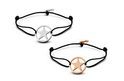 Key Moments 8KM-C00004 Duo bracelet with star and key one-size silver / rose colored