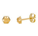 Gold Collection 206.0461.04 Ear studs with CZ