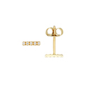 Glow Gold Fantasy Stud Earrings Gold Collection Bars - Zirconia 206.2035.00