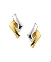 House collection Ear studs Yellow gold 8.5 mm x 4.5 mm