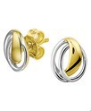 House collection Ear studs Yellow gold 7.5 mm x 9.5 mm