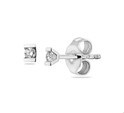 House Collection Ear Studs Diamond 0.06 Ct. White gold Shiny 3.2 mm x 2.2 mm