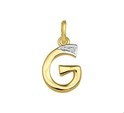 House Collection Charm Letter G Diamond 0.005 Ct. Gold