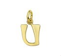 Home Collection Charm Letter U Gold