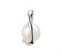 House Collection Pendant White Gold Pearl