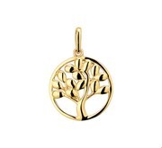 House Collection Pendant Yellow Gold Tree of Life