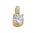 House Collection Pendant Yellow Gold Zirconia 5,0 Mm
