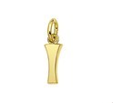 House Collection Pendant Yellow Gold Letter I