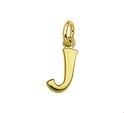 House Collection Pendant Yellow Gold Letter J