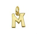 House Collection Pendant Yellow Gold Letter M
