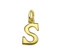 House Collection Pendant Yellow Gold Letter S
