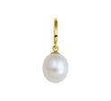 House Collection Pendant Yellow Gold Pearl 13 X 8.5 Mm