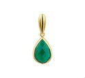 House Collection Pendant Yellow Gold Agate