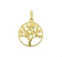 House Collection Pendant Yellow Gold Tree of Life