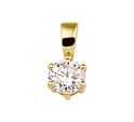 Huiscollectie 4018367 Goudkleurig necklace with pendant