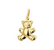 House Collection Pendant Yellow Gold Bear 10 x 16 mm