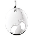 Home Collection Engraving Pendant Punched Feet