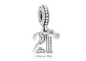 Pandora 797263CZ silver necklace with pendant