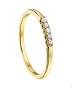 House Collection Ring Diamond 0.10ct H SI Yellow Gold