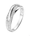 House Collection Ring Diamond 0.21ct H SI White Gold