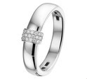 House Collection Ring Diamond 0.09ct H SI White Gold