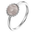 House collection Ring Cats Eye Silver Rhodium plated