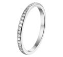 House collection Stackable ring Zirconia White gold
