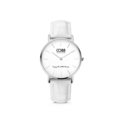 CO88 Collection Watches 8CW 10079 Watch - Leather Strap - Ø 32 mm - Silver colored