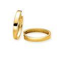 Gold Collection 207.5072.18 Creoles with CZ