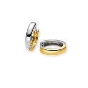 Glow Gold Earrings Folding creoles 14 x 2.5 mm 207.5094.14