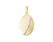 Glow Gold Medallion Oval - 17 x 33 mm 245.0086.00