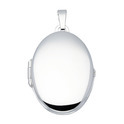 Best Basics Silver Pendant Locket Oval 22 x 31 mm 145.0008.00