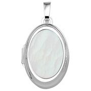 House Collection Medallion Silver Shiny 18.5 mm x 14.0 mm