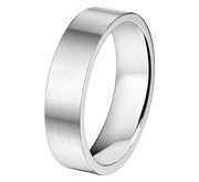 House Collection Ring A508 - 6 Mm - Without Cz Steel