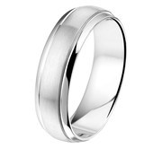House Collection Ring A510 - 6 Mm - Without Cz Steel