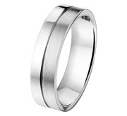 House Collection Ring A503 - 5.5 Mm - Without Cz Steel