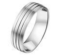 House Collection Ring A512 - 6 Mm - Without Cz Steel