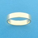 House Collection Ring A415 - 4 Mm - Without Stone Yellow Gold