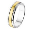 House Collection Ring A419 - 5 Mm - Without Stone Bicolor Gold
