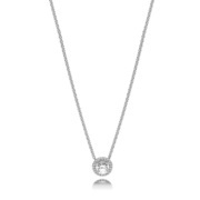 Pandora 396240CZ-45 Necklaces with CZ
