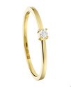 House Collection Ring Diamond 0.04ct H SI Yellow Gold