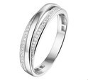 House Collection Ring Diamond 0.11ct H SI White Gold