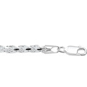 House collection 1019641 Silver Necklace Cord Diamond-coated 3.7 mm