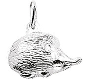 Home Collection Charm Hedgehog Silver