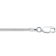 1006271 Silver Chain Snake Round 2.0 mm, 42 cm long