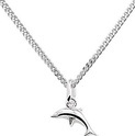 House collection 1020133 Silver Necklace Dolphin 1.4 mm 36 + 4 cm