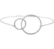 House collection Bracelet Silver Rounds 1.3 mm 16.5 + 2.5 cm