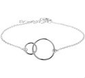 House collection Bracelet Silver Rounds 1.3 mm 16 + 2.5 cm